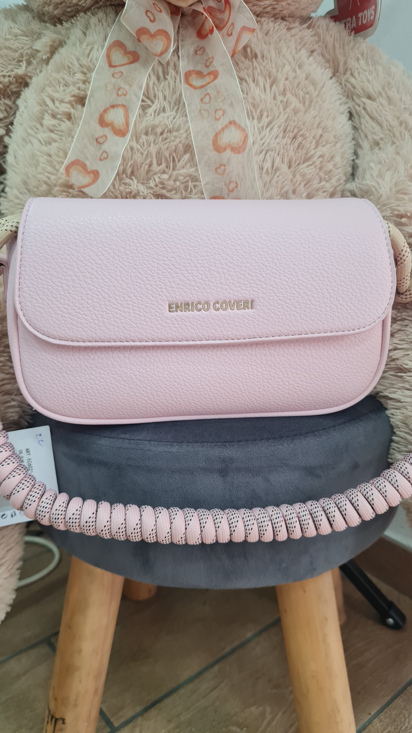 Borsa manica corda pink