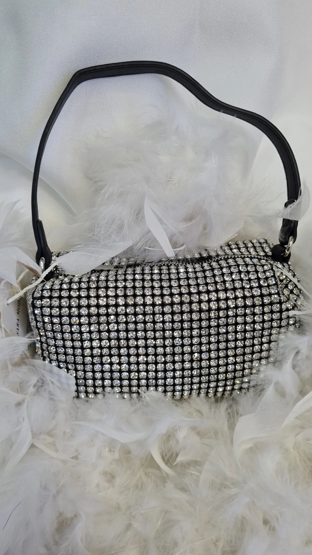 POCHETTE - SWAROVSKI - FONDO NERO