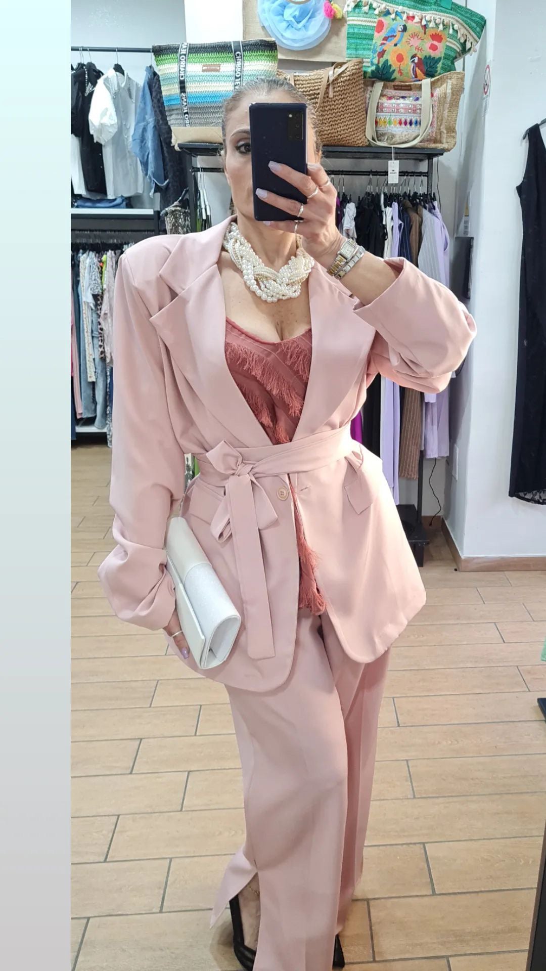 TAILLEUR - CURVY - ROSA CIPRIA