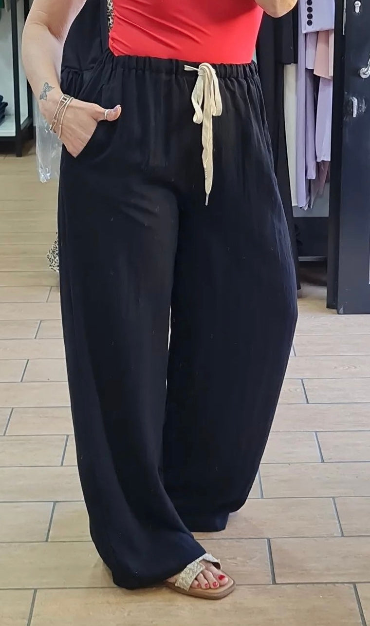 PANTALACCIO - MICROCOSTINE - MIX LINO
