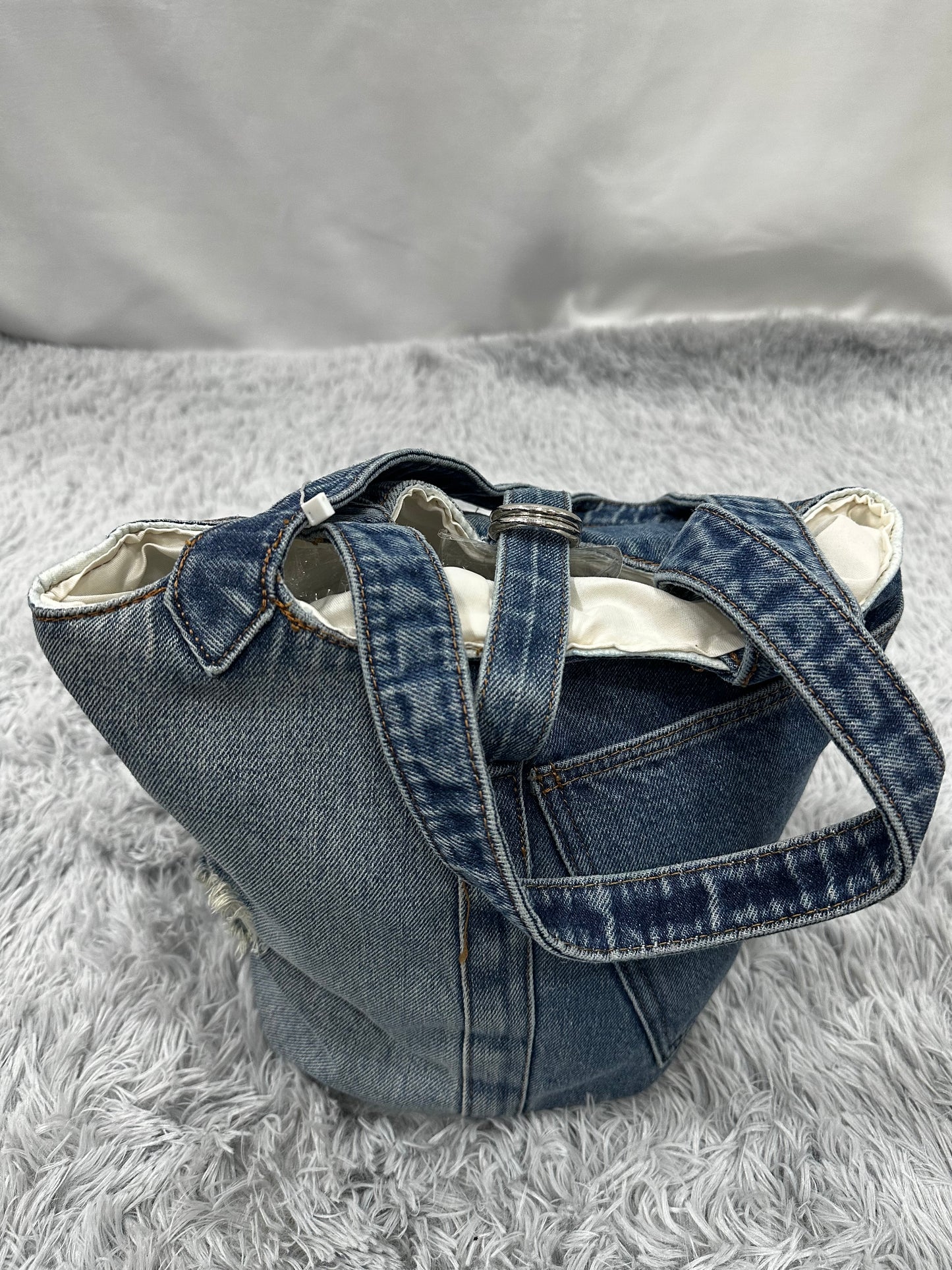 BAG SACCHETTO JEANS in DENIM SLAVATO