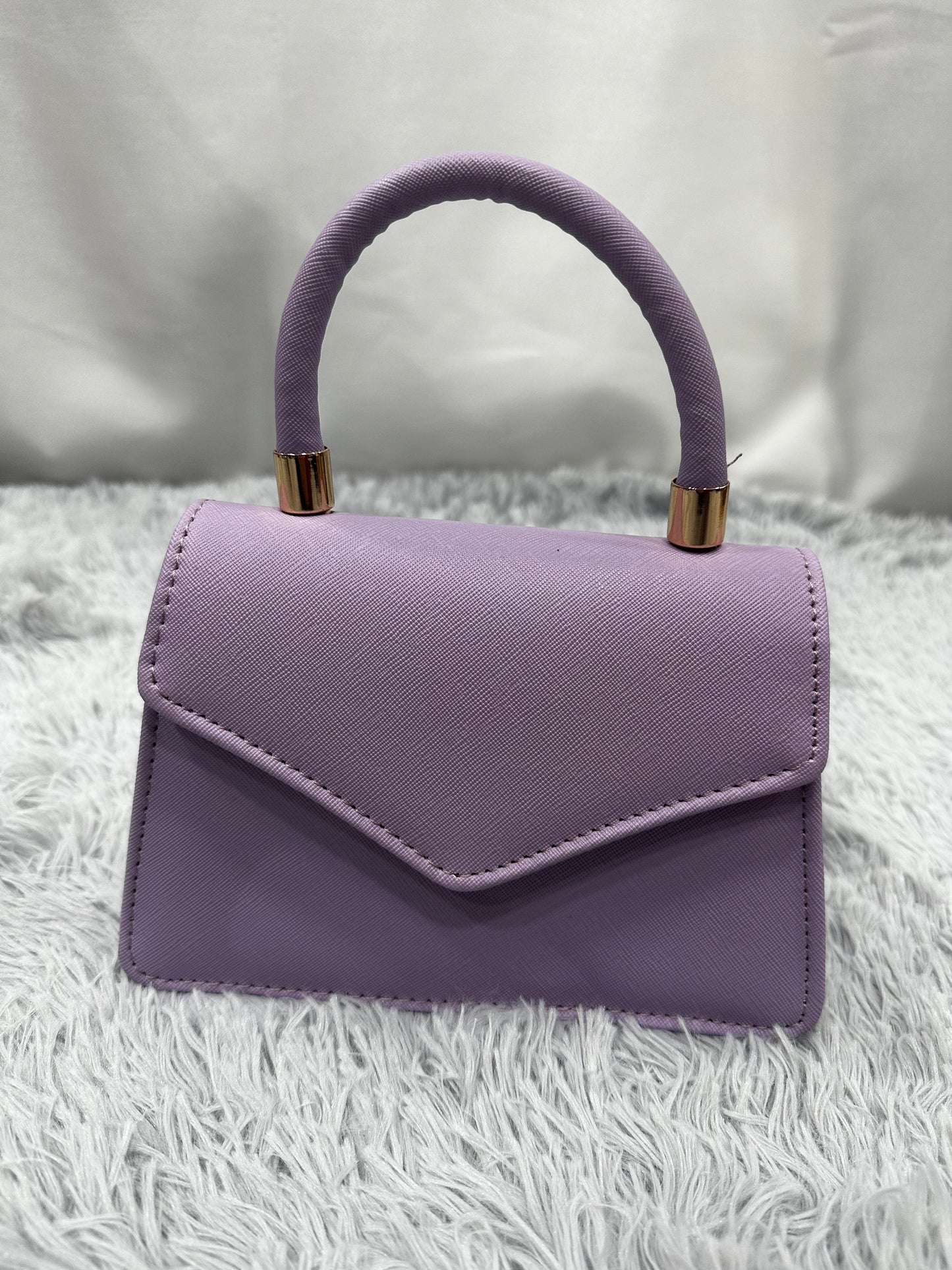 MINI BAG in PELLE LISCIA - LILLA