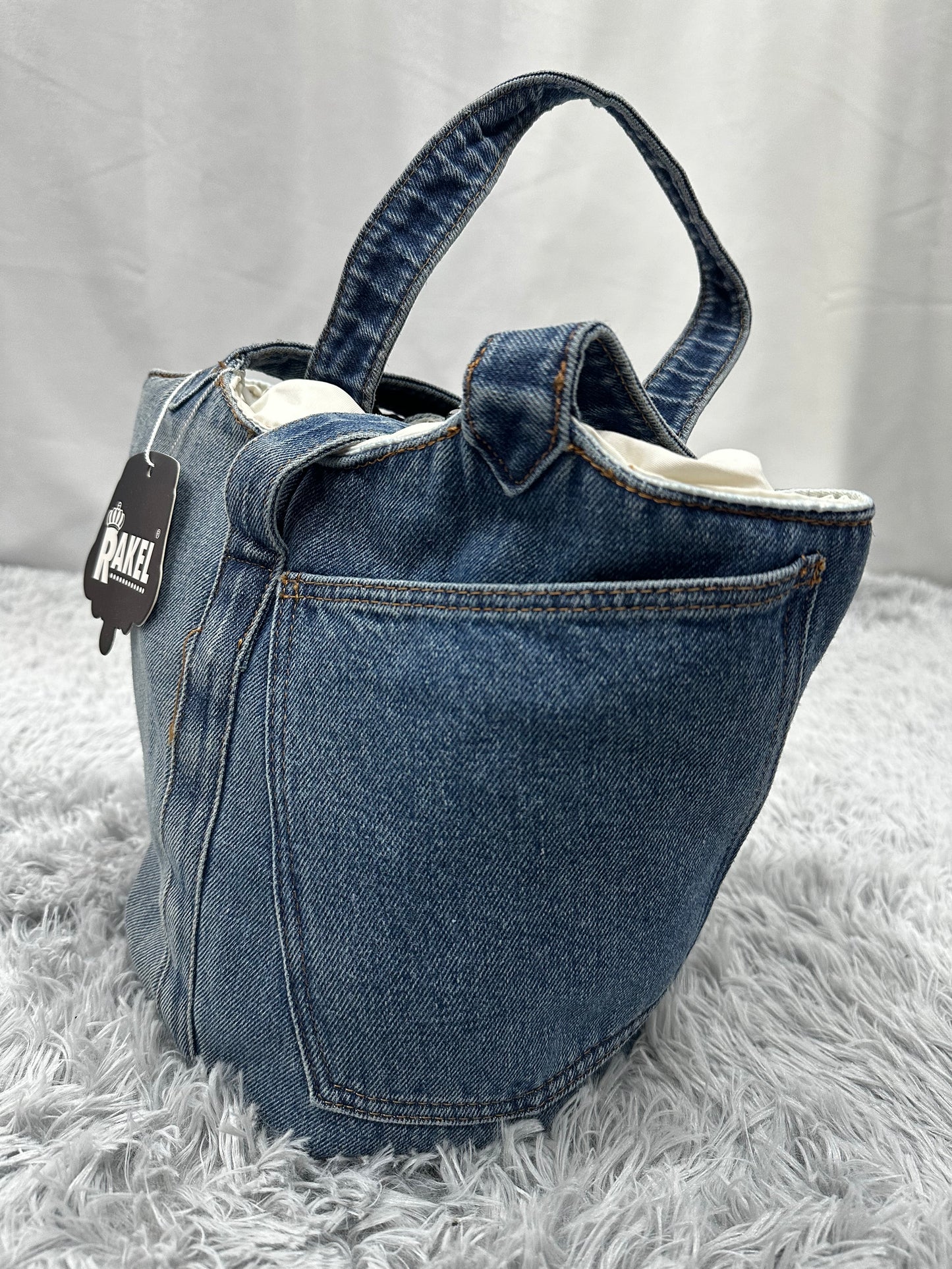 BAG SACCHETTO JEANS in DENIM SLAVATO