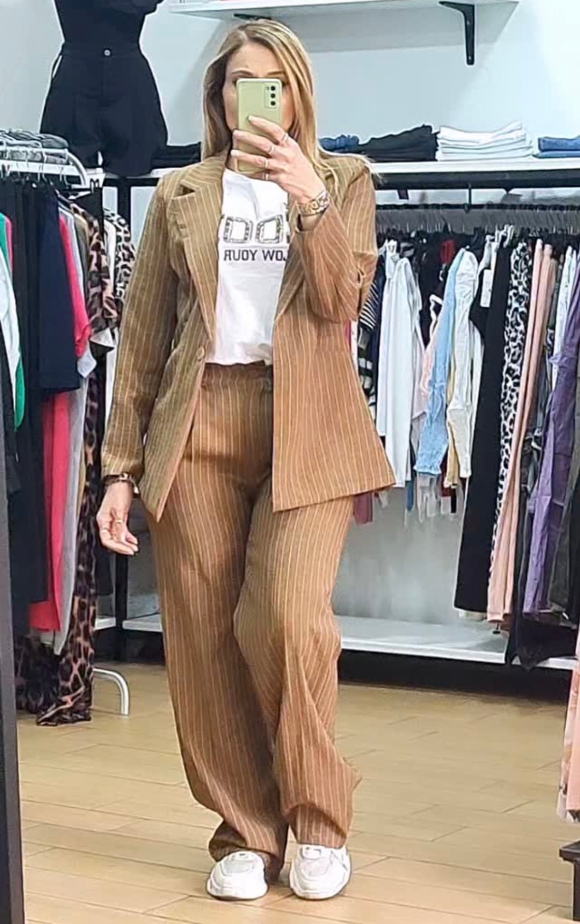 TAILLEUR - GESSATO - MIX LINO - TABACCO