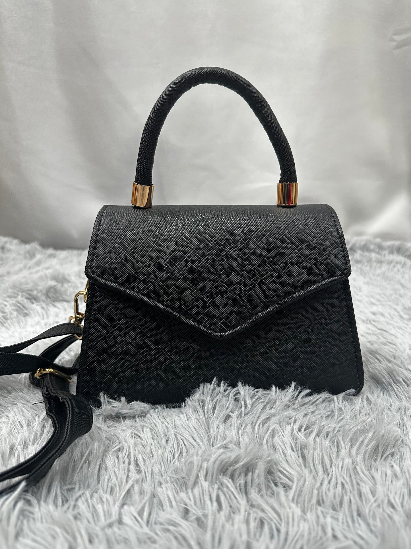 MINI BAG in PELLE LISCIA - NERA
