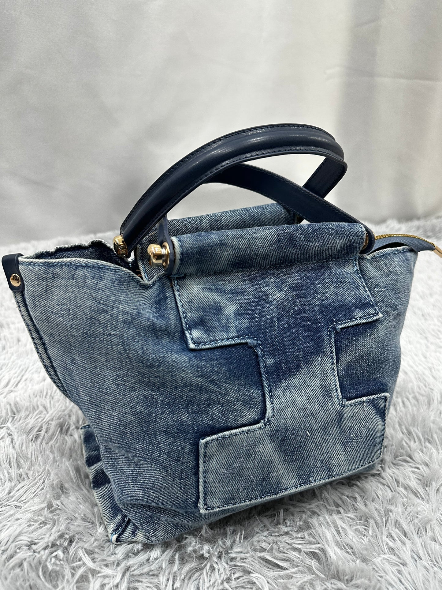 BAG MIDI in DENIM CHIARO