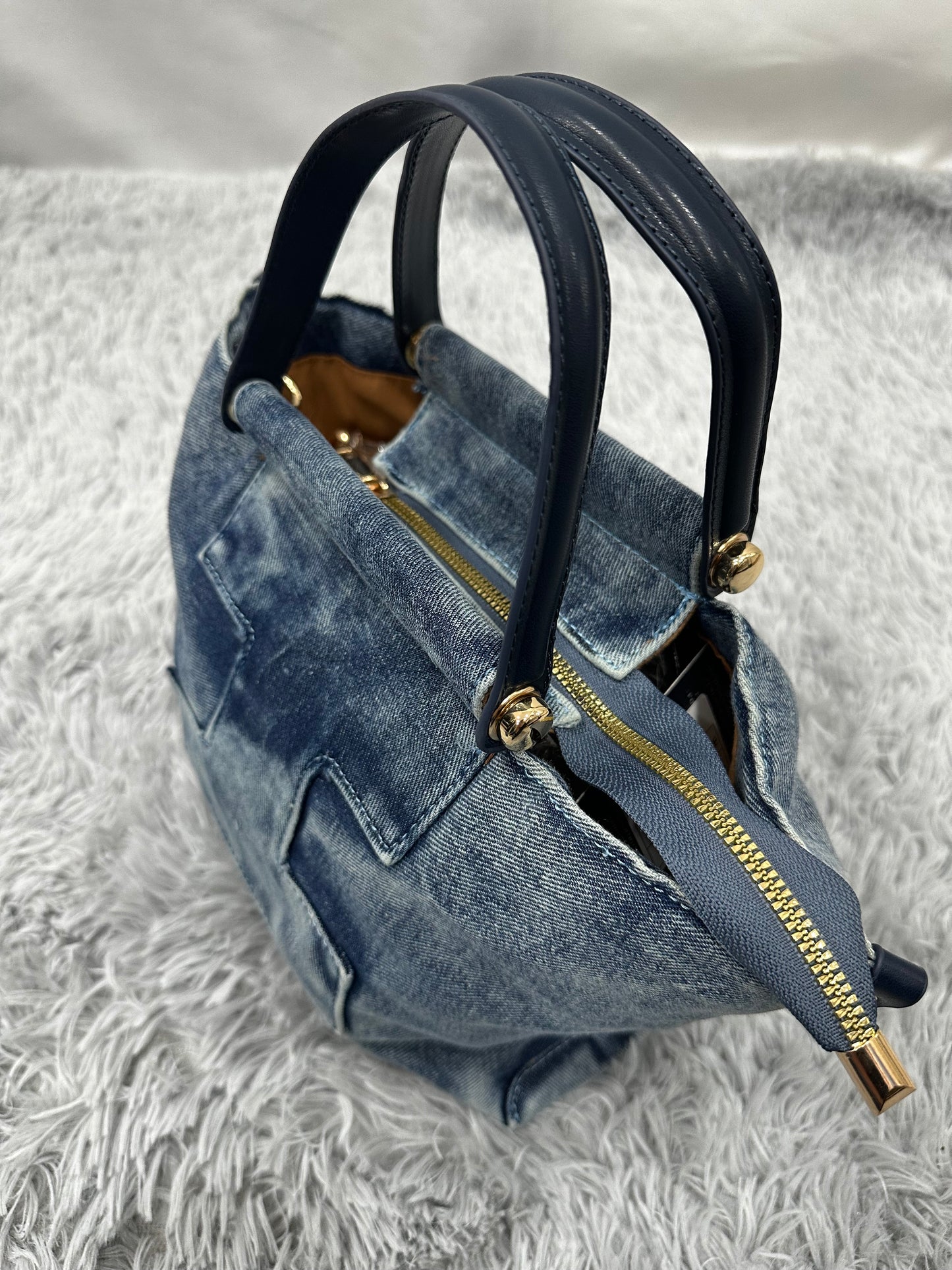BAG MIDI in DENIM CHIARO