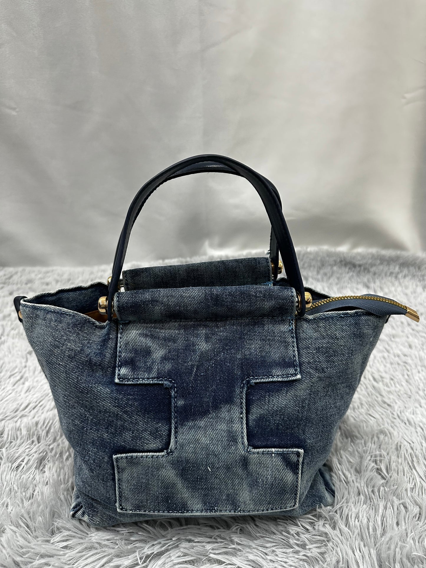 BAG MIDI in DENIM CHIARO