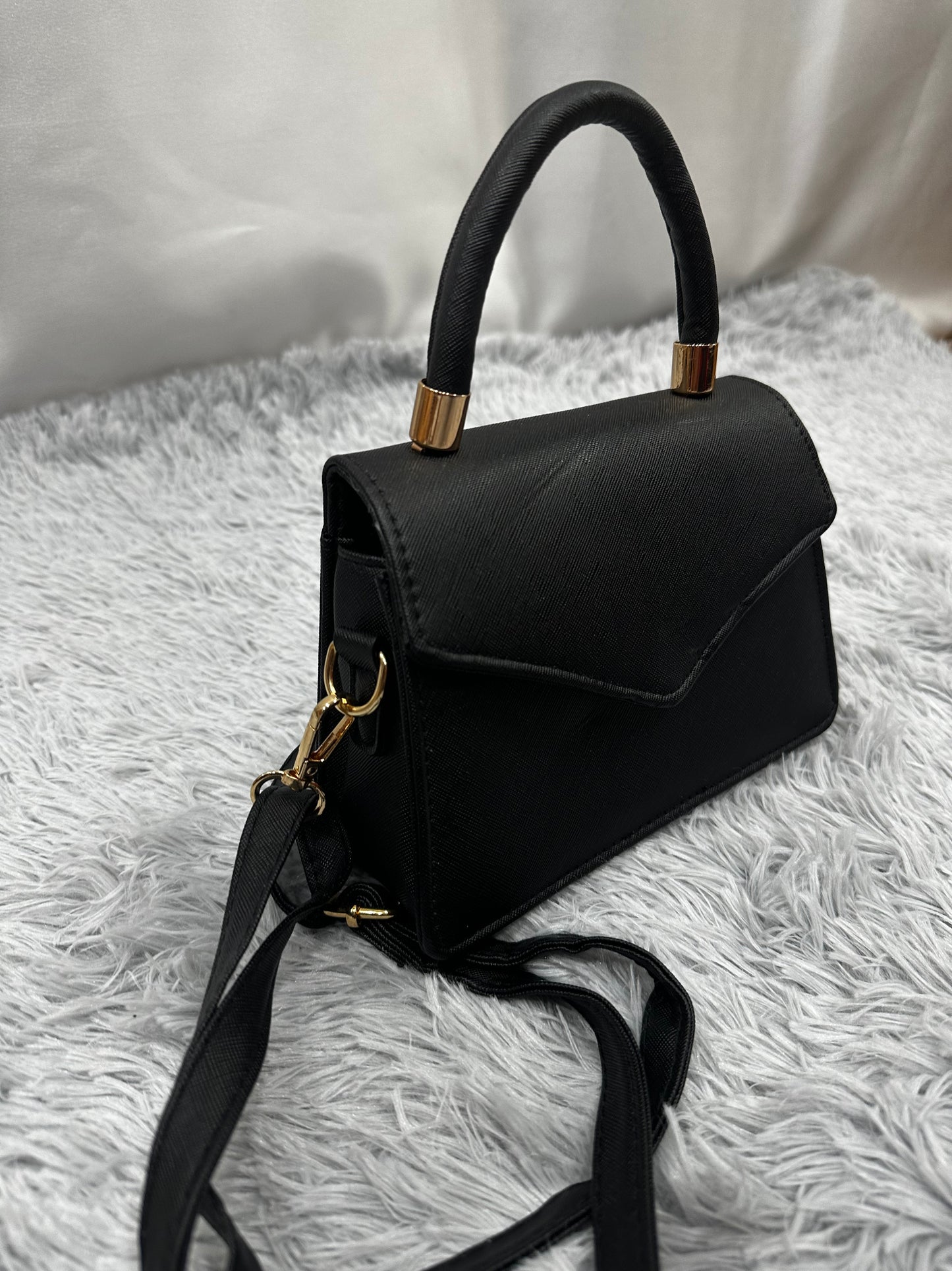 MINI BAG in PELLE LISCIA - NERA