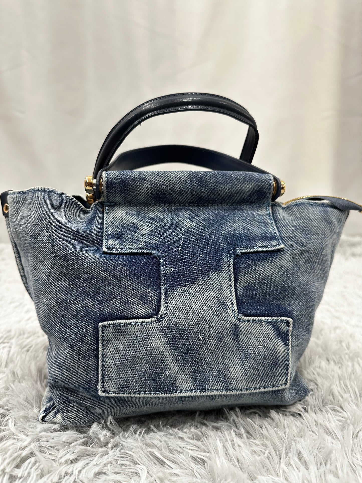 BAG MIDI in DENIM CHIARO