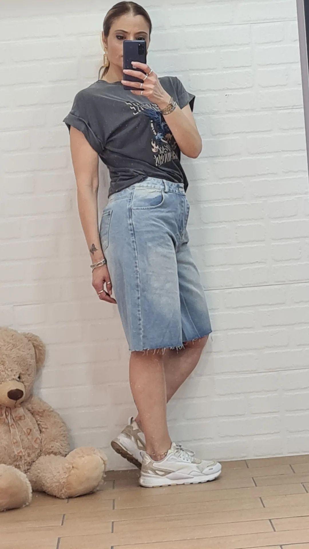 Jeans bermuda