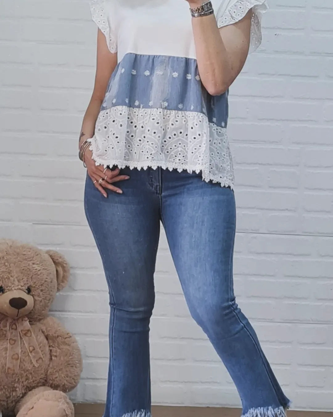 Jeans frange