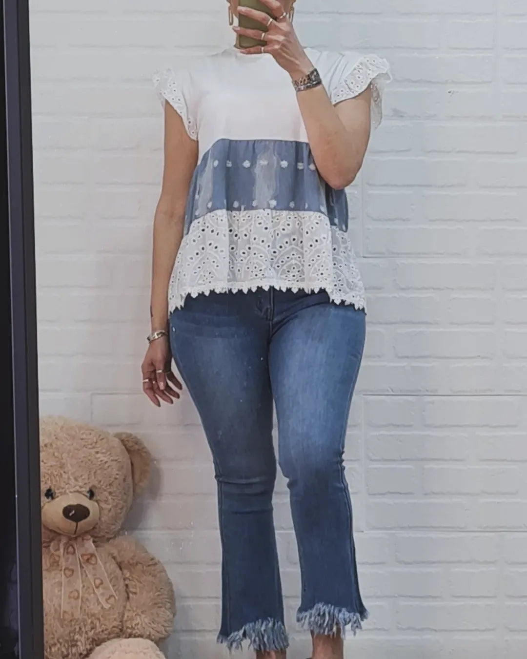 Jeans frange