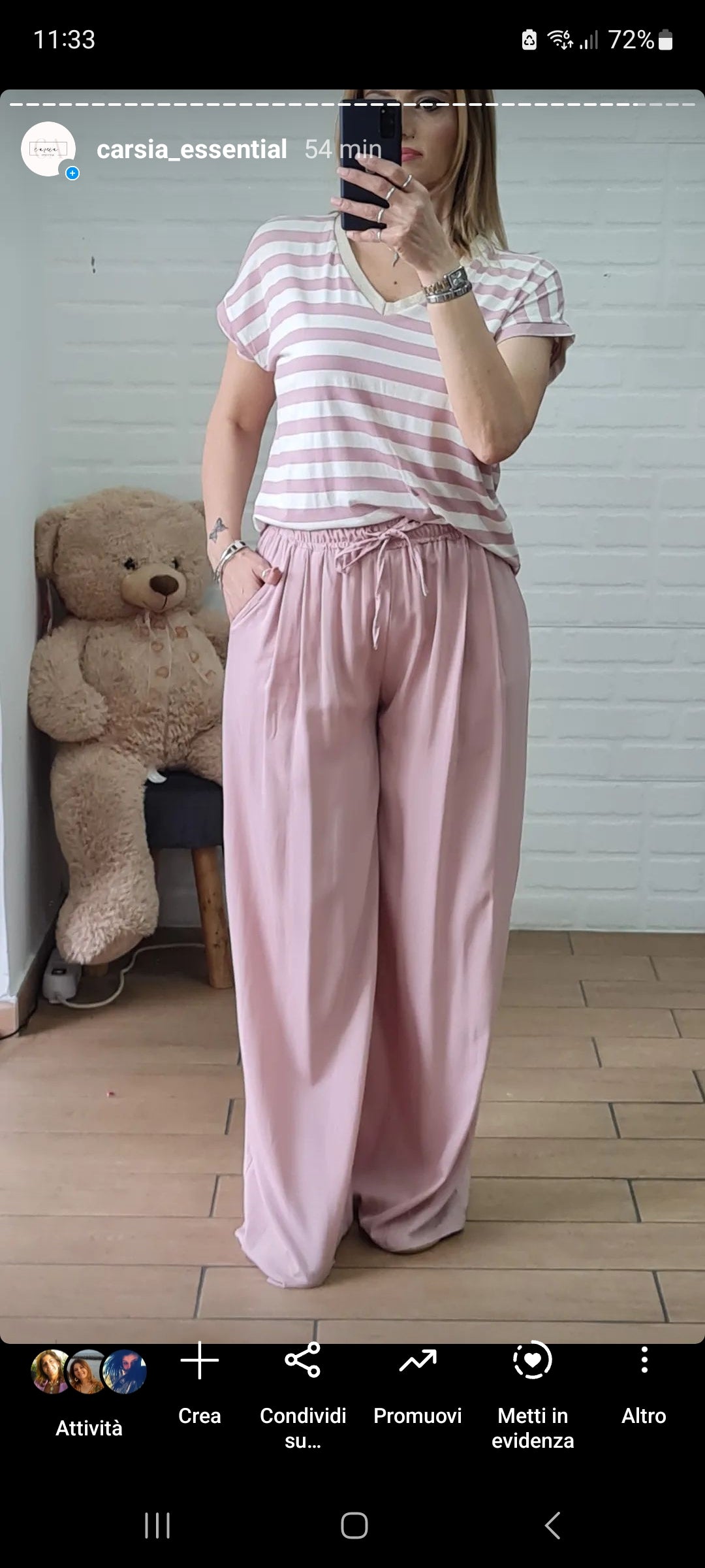 Maglia a righe