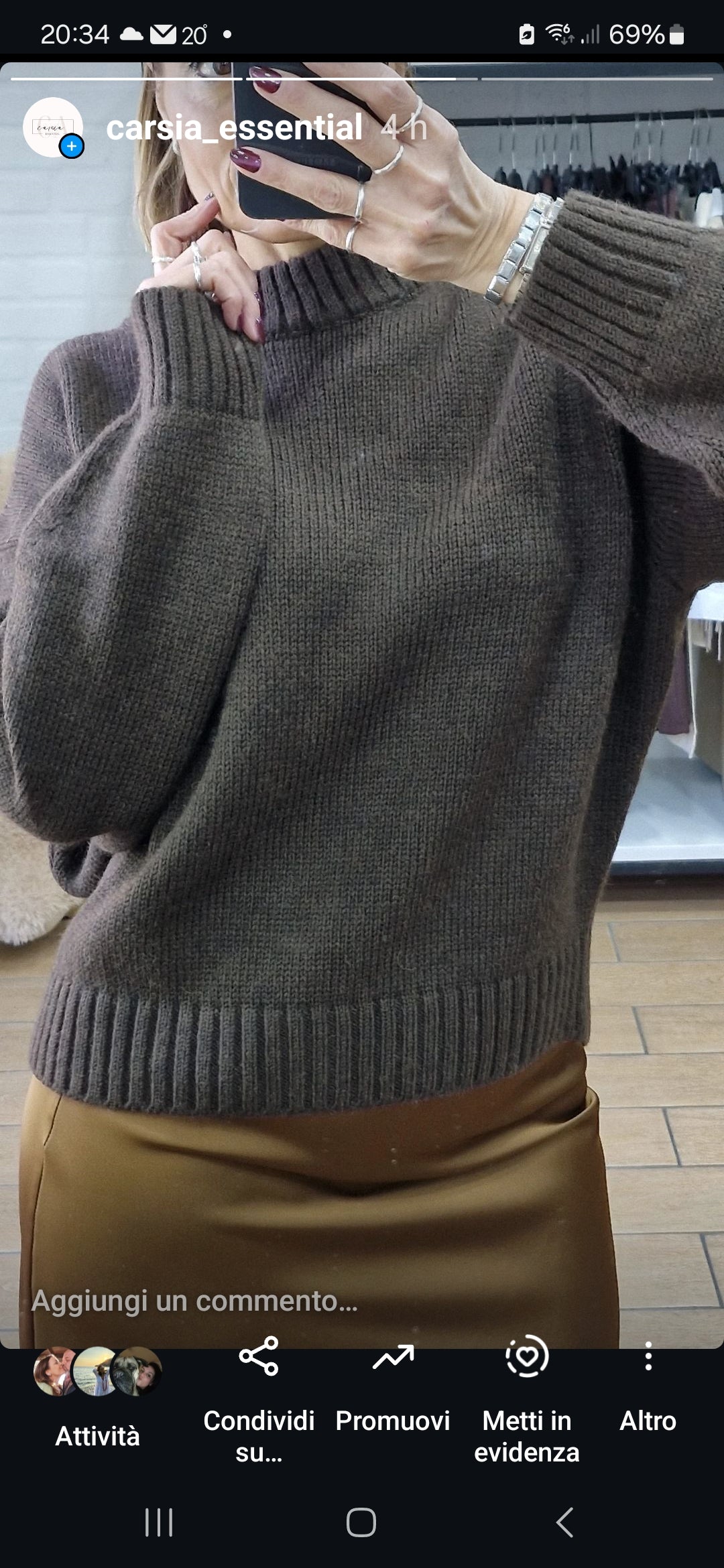 Maglione lumina