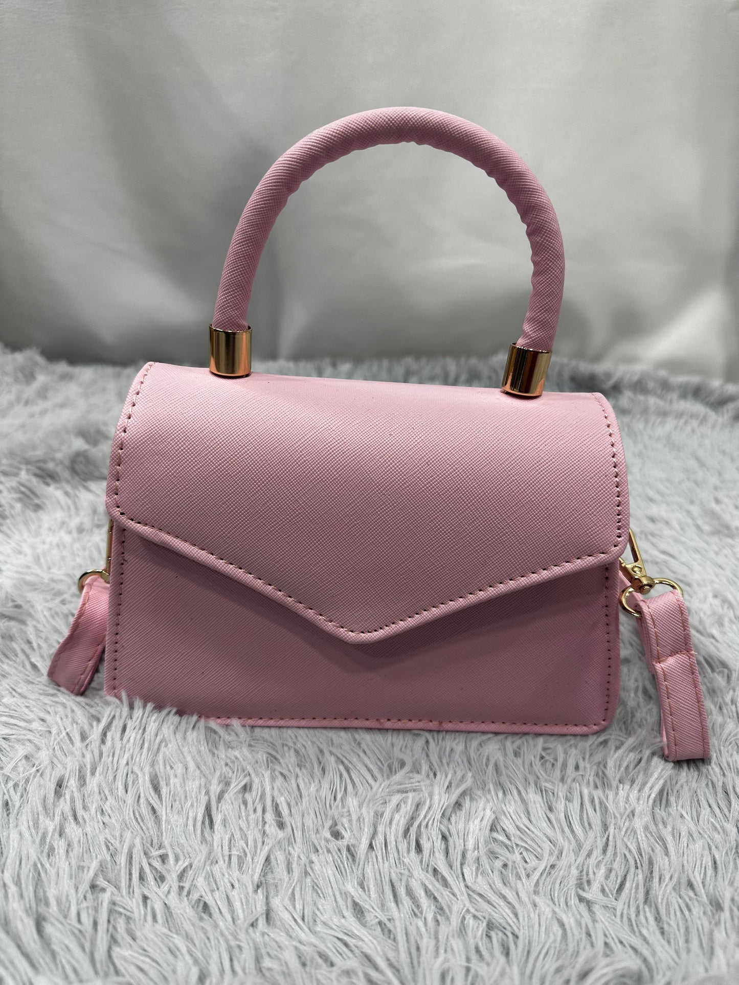 MINI BAG in PELLE LISCIA -     ROSA CIPRIA