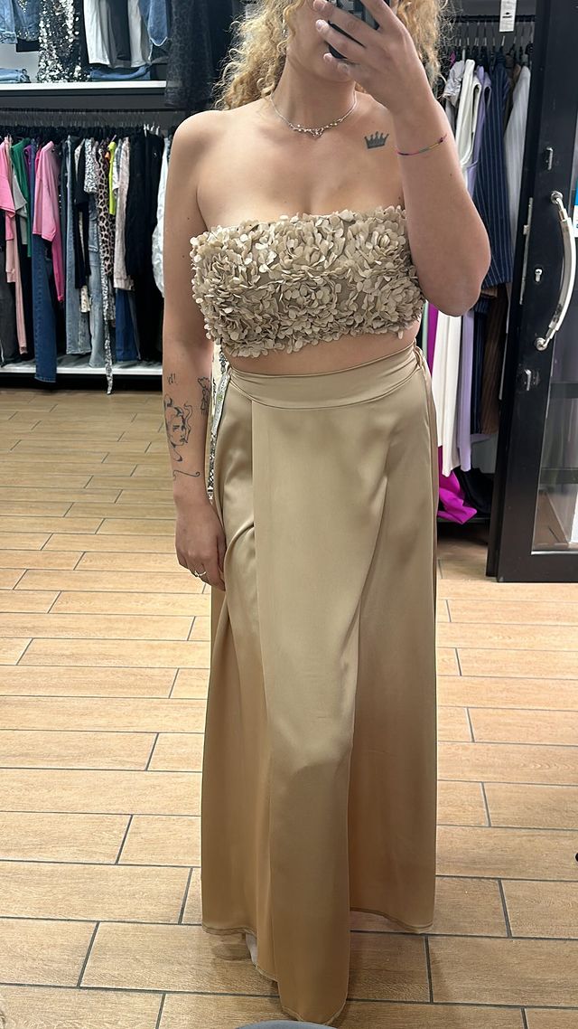 COORDINATO - SPRING - RASO - ORO