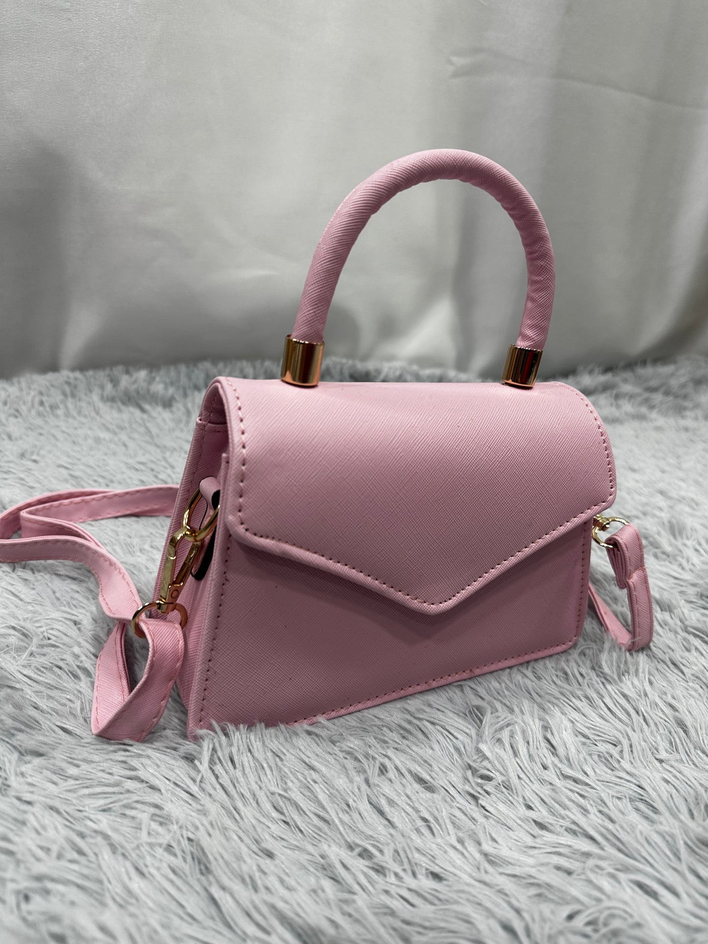 MINI BAG in PELLE LISCIA -     ROSA CIPRIA