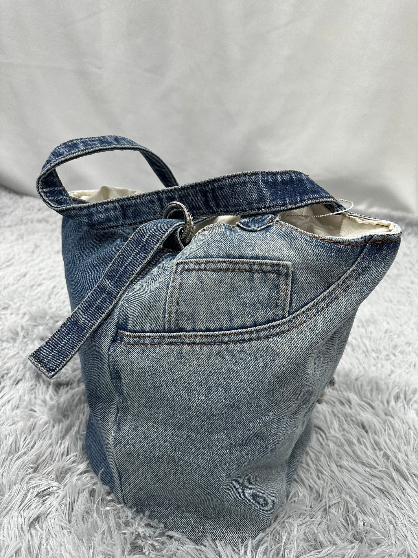 BAG SACCHETTO JEANS in DENIM SLAVATO