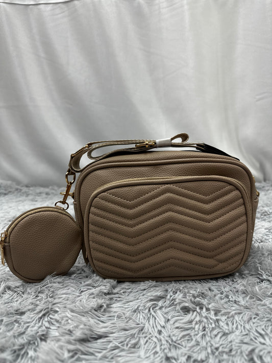 BAG MIDI in PELLE - BEIGE