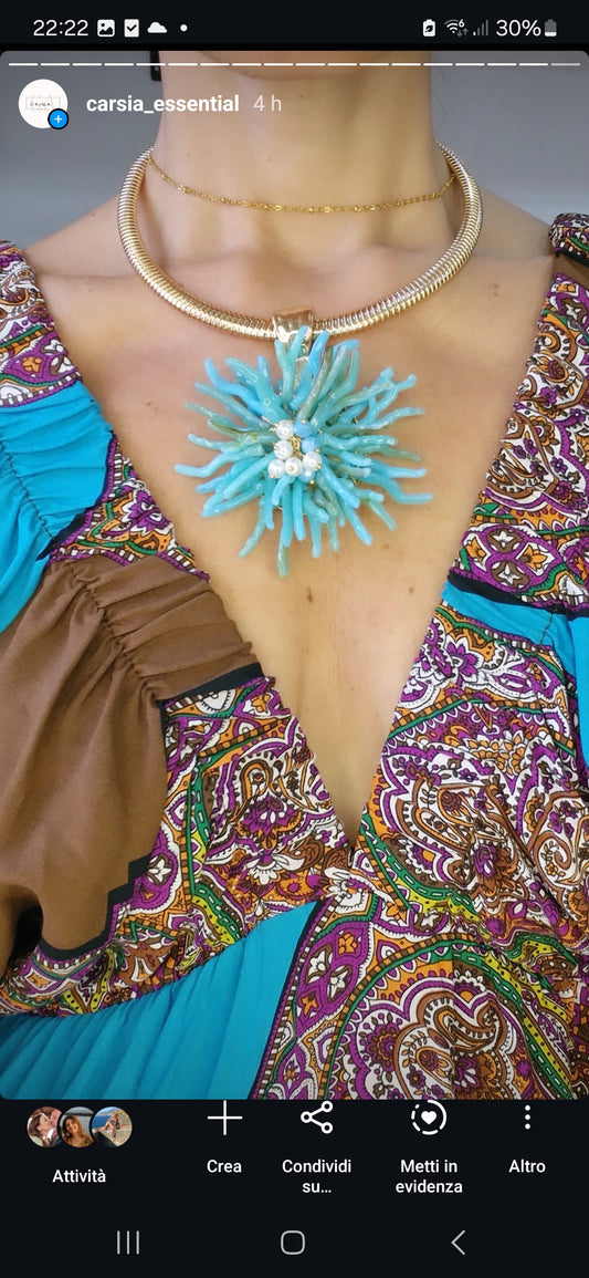 Collana corallo